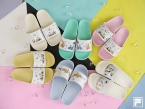 FILA x MOOMIN slide 